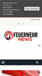 Mobile Screenshot of feuerwehr-news.com